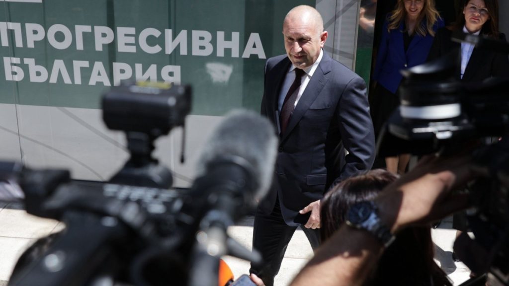 Радев обяви подкрепа.