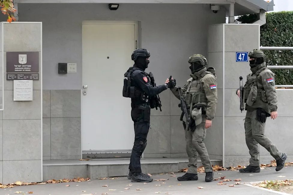 Антитерористи в Сърбия.